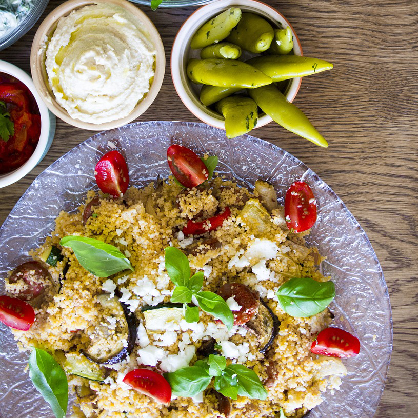 Buffet chaud Végétarien